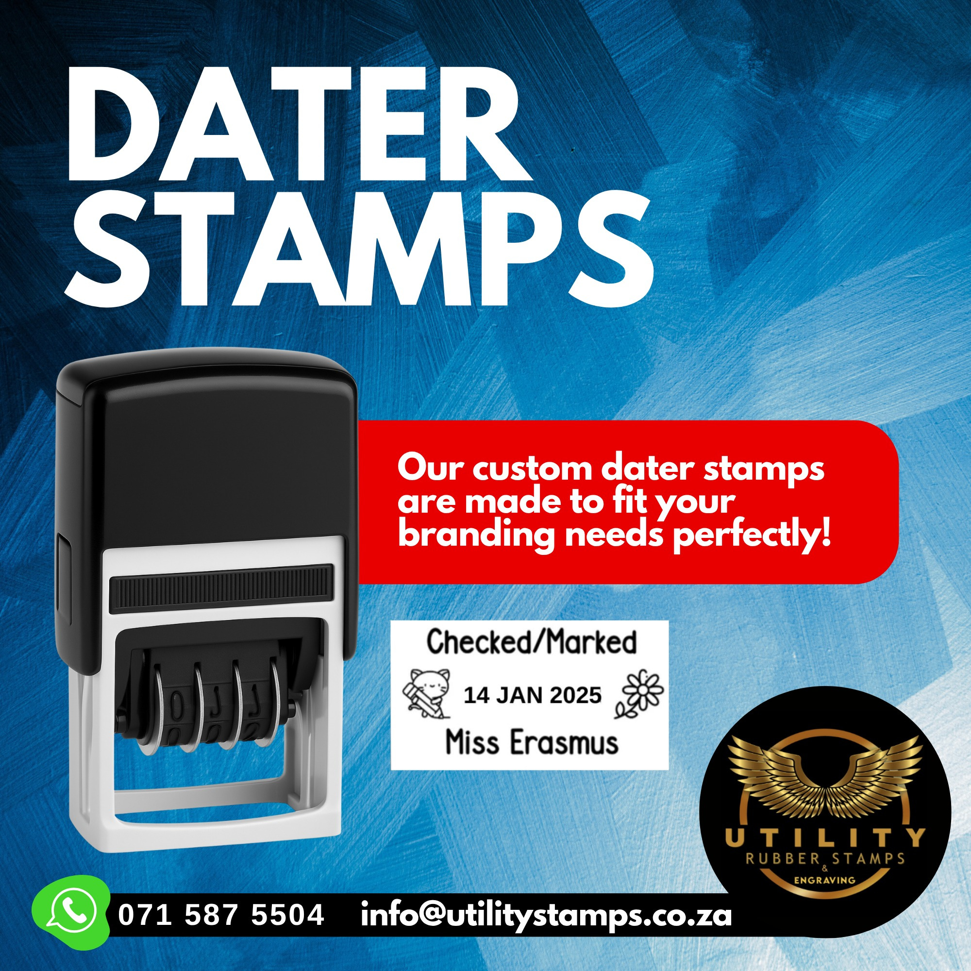 Trodat date stamp