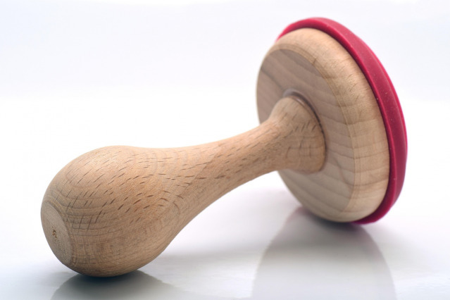 Shiny self-inking stamp